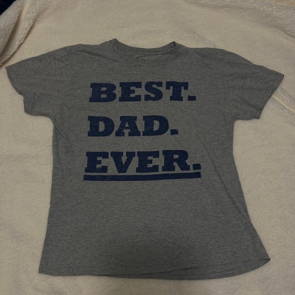 Other - Men's Grey and Blue T-shirt